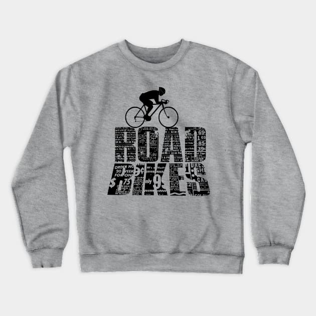 ROAD BIKE Crewneck Sweatshirt by vintagejoa